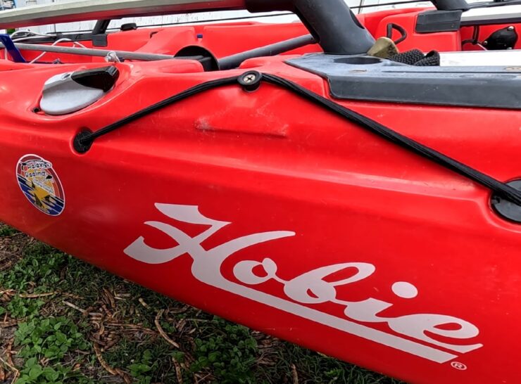 Bungee Cord on a Hobie Kayak