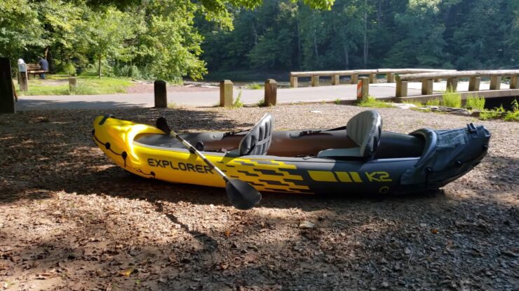 Testing the Intex Explorer K2 Kayak