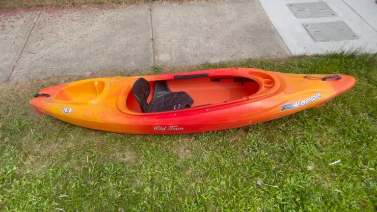 Testing Old Town Vapor 10 Sit-In Kayak